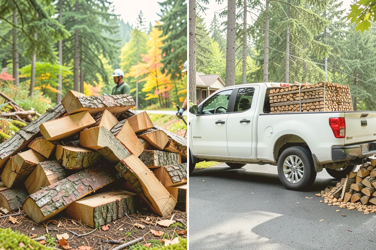 Snowstorm Firewood in Fife, Pierce County, WA - Confirm your order and target delivery window