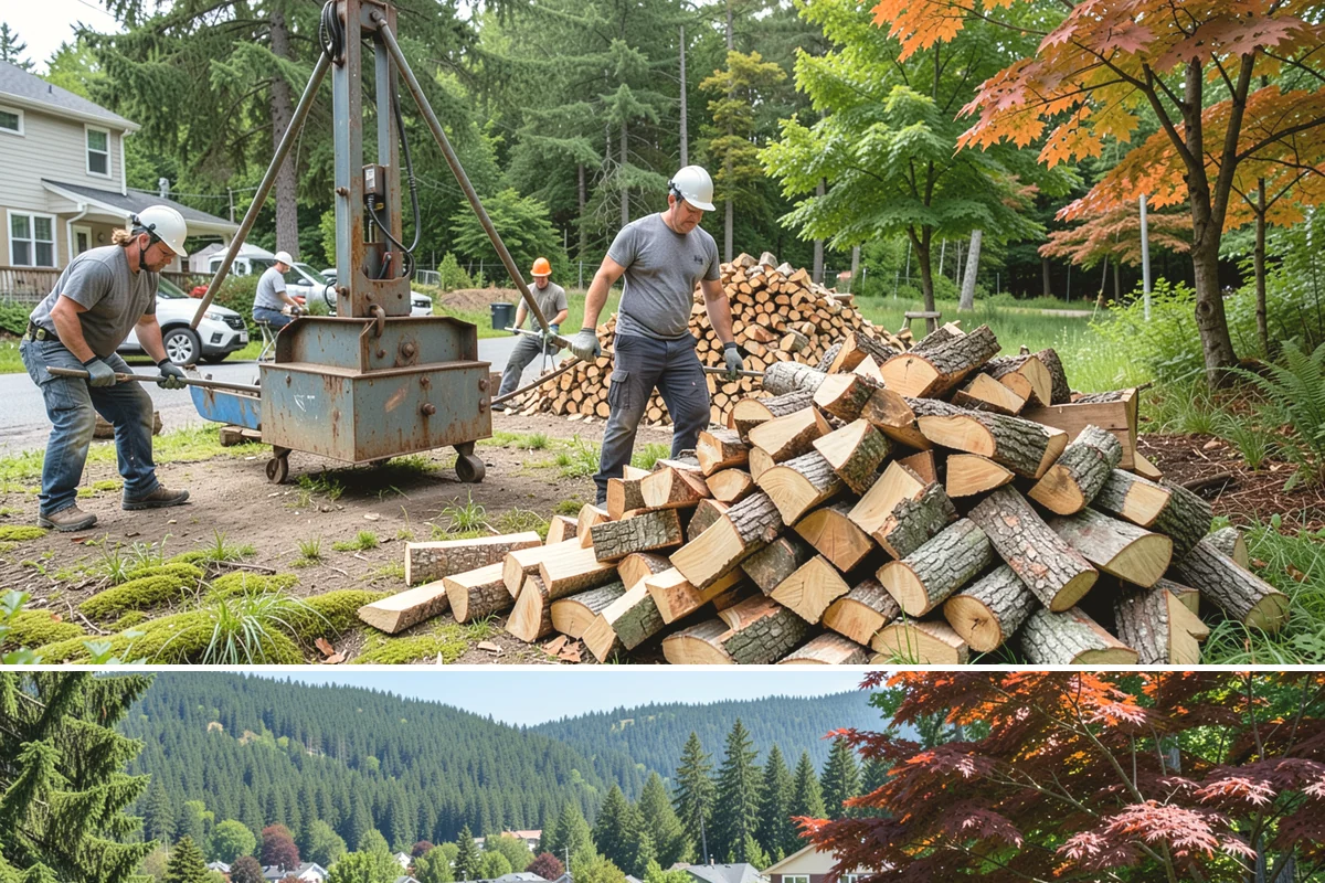 Snowstorm Firewood in Index, Snohomish County, WA - Snow risk peaks in the coldest winter weeks, so ordering the moment snow appears in the forecast is essential.