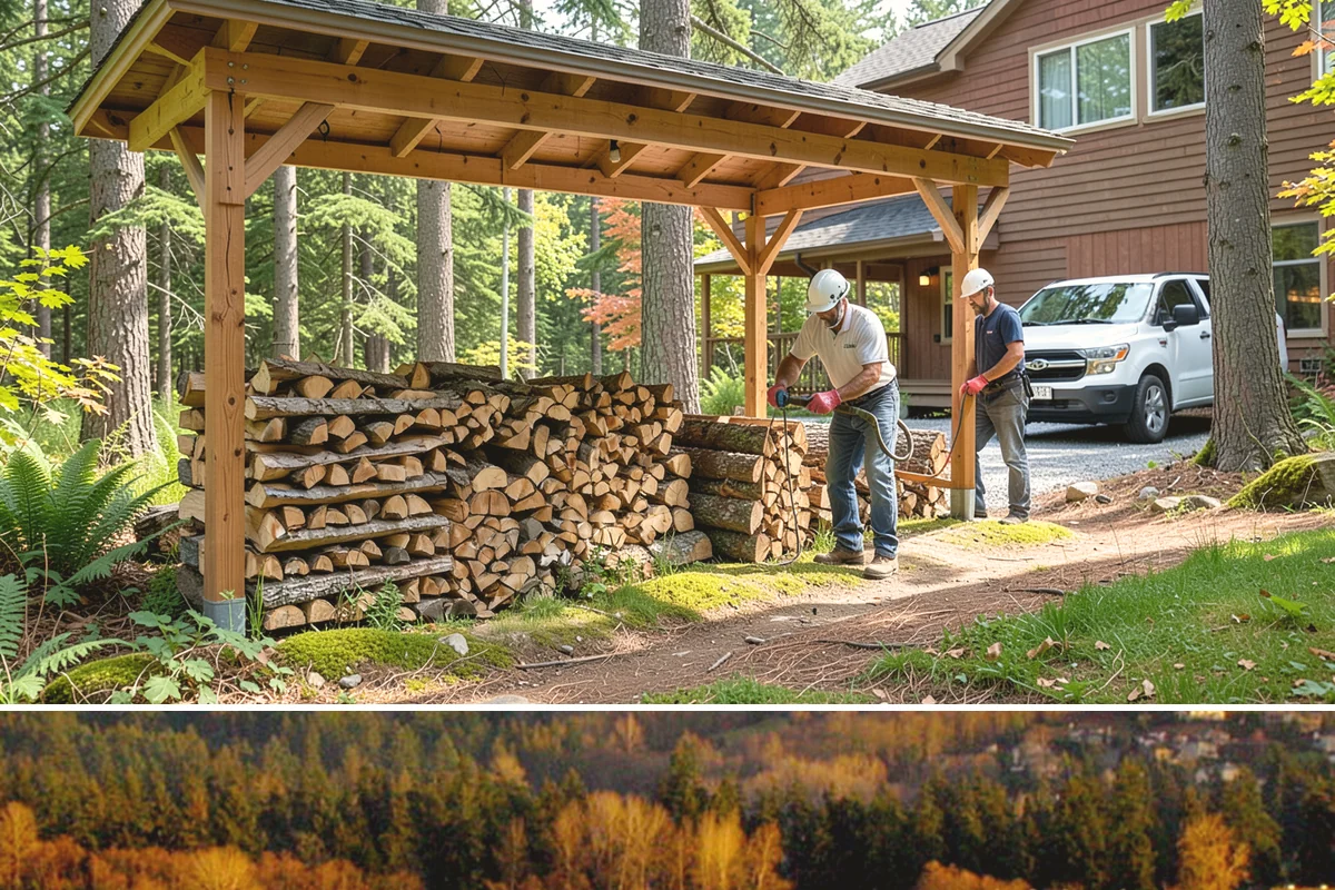 Snowstorm Firewood in Kenmore, King County, WA - Snow risk peaks in the coldest winter weeks, so ordering the moment snow appears in the forecast is essential.