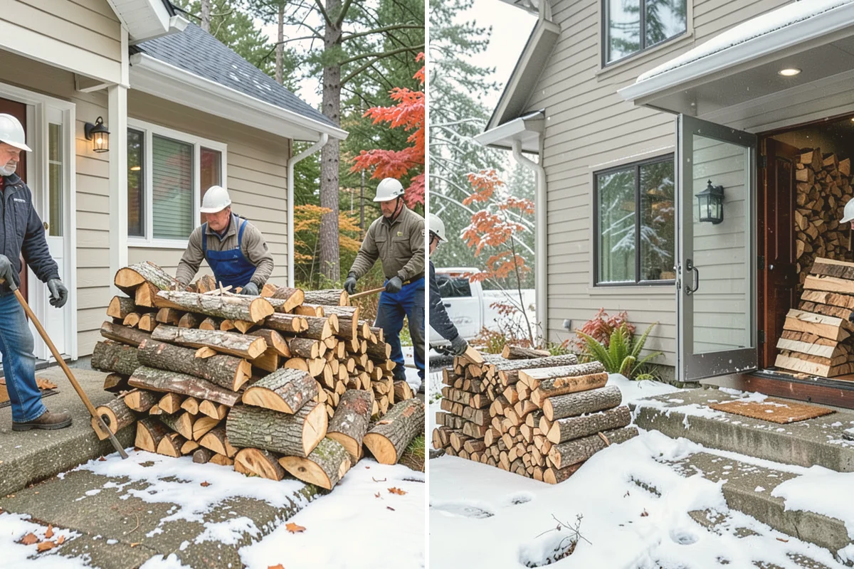 Snowstorm Firewood in Kent, King County, WA - Confirm your order and target delivery window