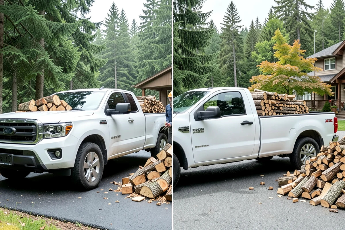 Snowstorm Firewood in Lake Forest Park, King County, WA - Confirm your order and target delivery window