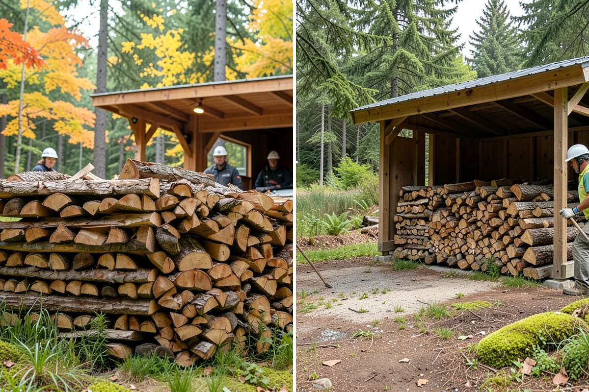 Snowstorm Firewood in Lakewood, Pierce County, WA - Confirm your order and target delivery window