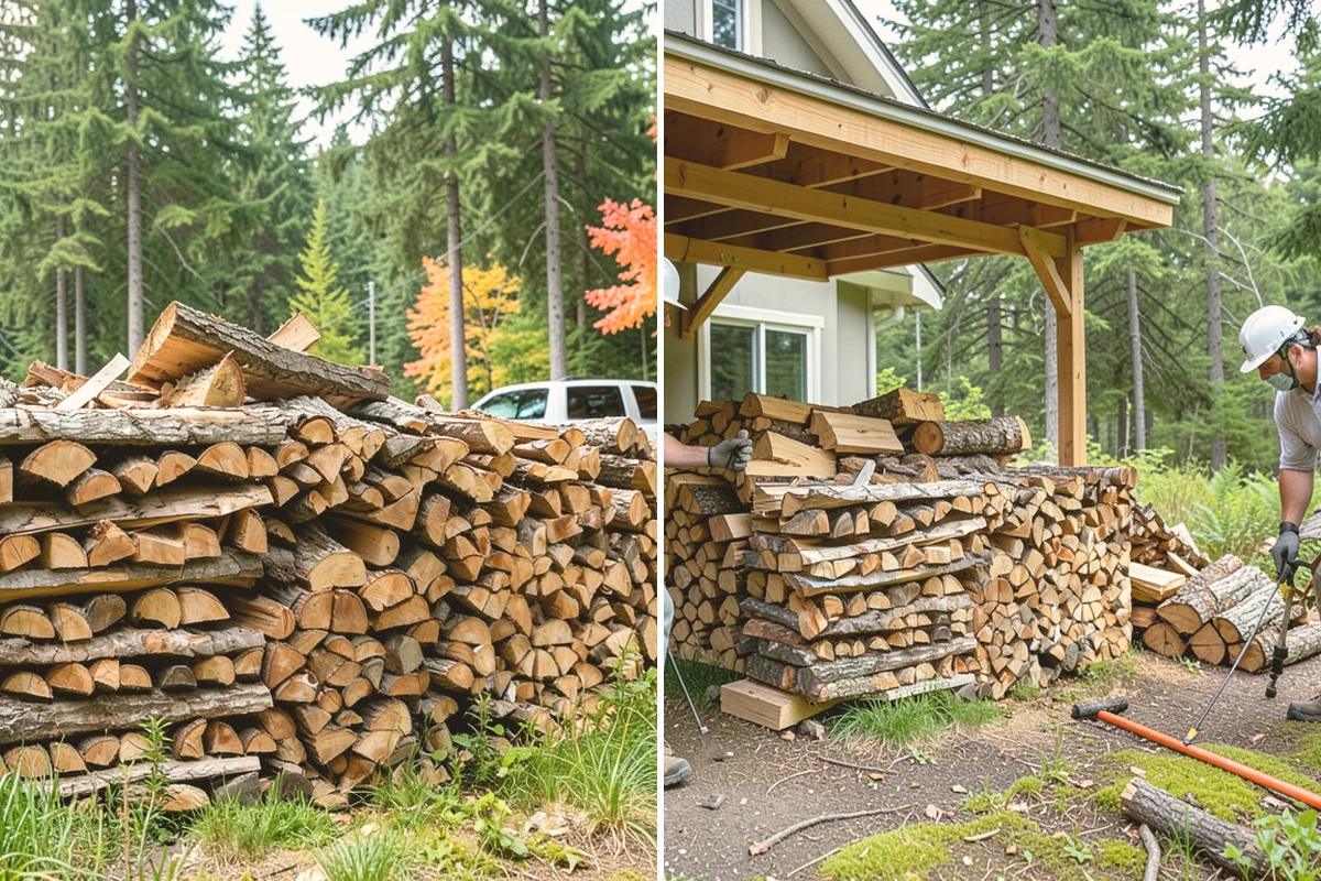 Snowstorm Firewood in Langley, Island County, WA - Confirm your order and target delivery window