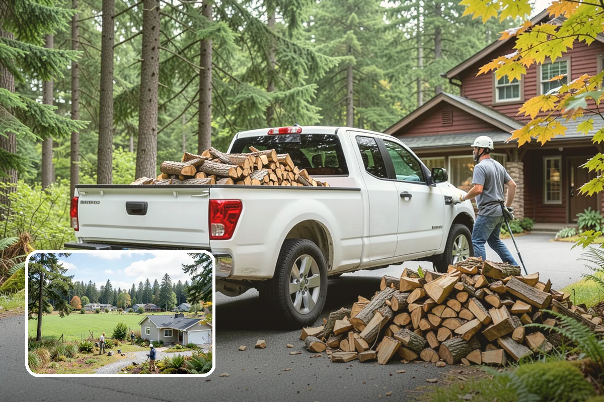 Snowstorm Firewood in Lyman, Skagit County, WA - Stocks you before roads become impassable