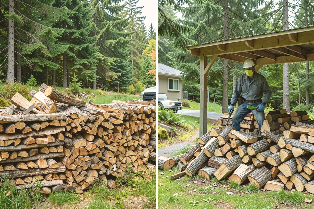 Snowstorm Firewood in Lynnwood, Snohomish County, WA - Confirm your order and target delivery window