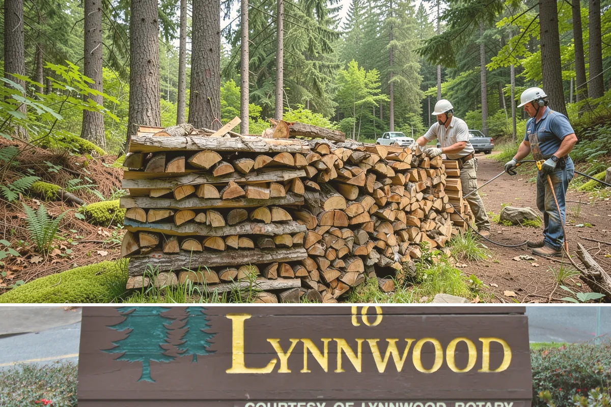 Snowstorm Firewood in Lynnwood, Snohomish County, WA - Snow risk peaks in the coldest winter weeks, so ordering the moment snow appears in the forecast is essential.