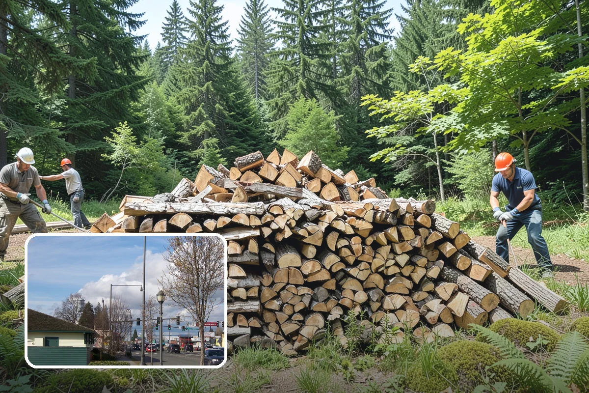 Snowstorm Firewood in Marysville, Snohomish County, WA - Stocks you before roads become impassable