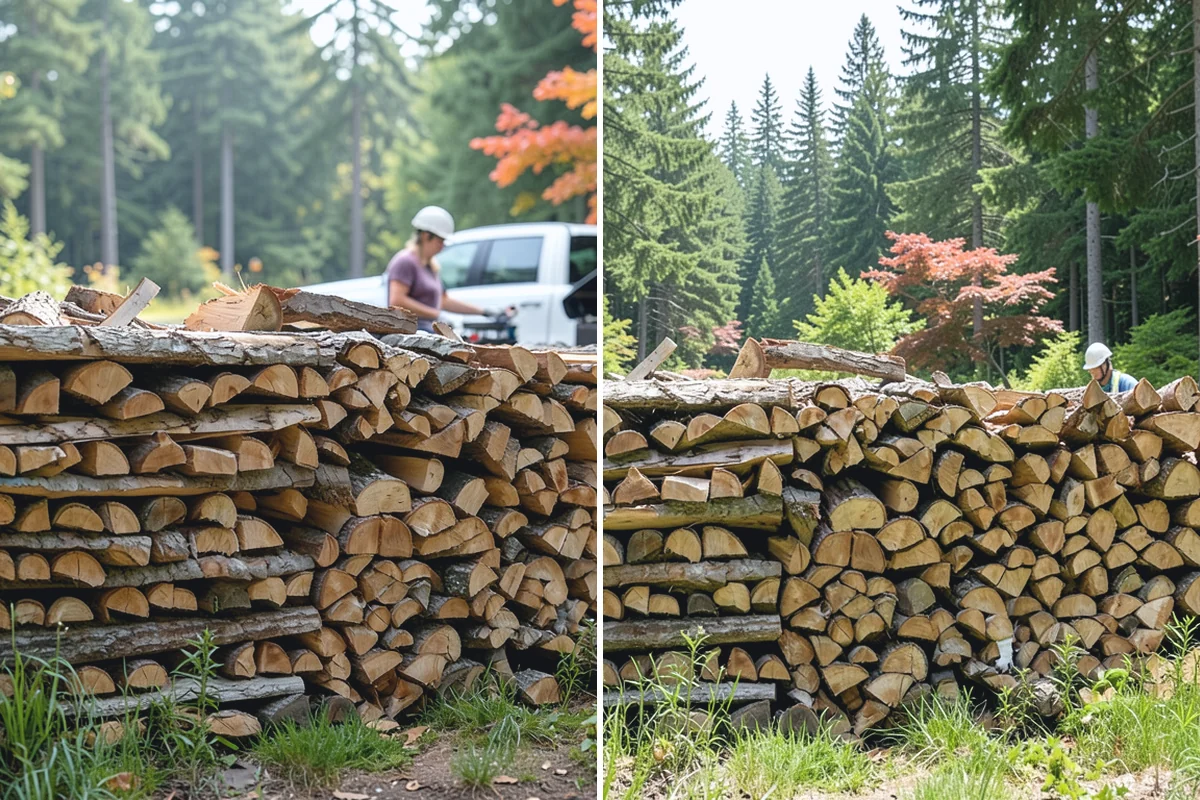 Snowstorm Firewood in Marysville, Snohomish County, WA - Confirm your order and target delivery window