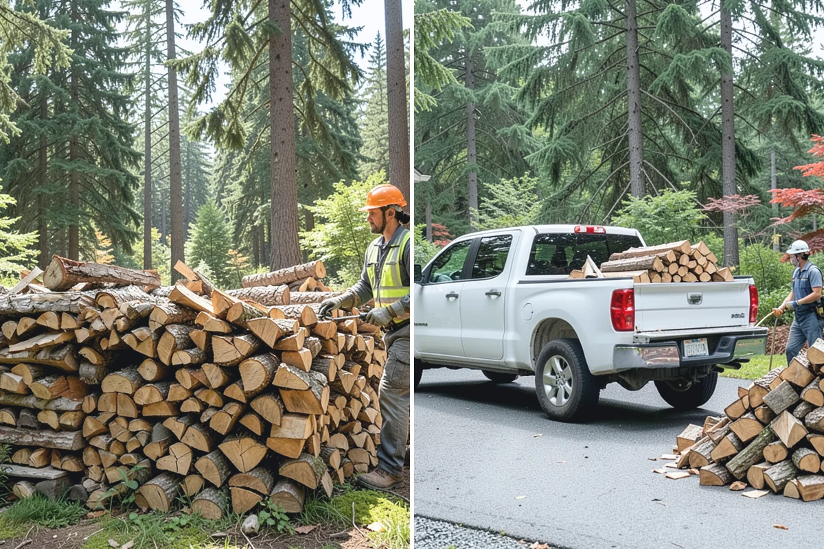 Snowstorm Firewood in Medina, King County, WA - Confirm your order and target delivery window