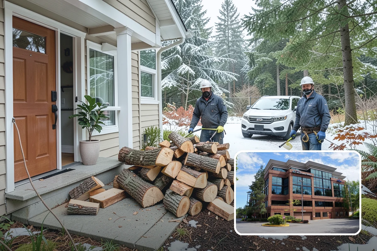 Snowstorm Firewood in Mountlake Terrace, Snohomish County, WA - Stocks you before roads become impassable