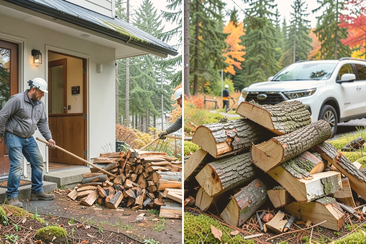 Snowstorm Firewood in Orting, Pierce County, WA - Confirm your order and target delivery window