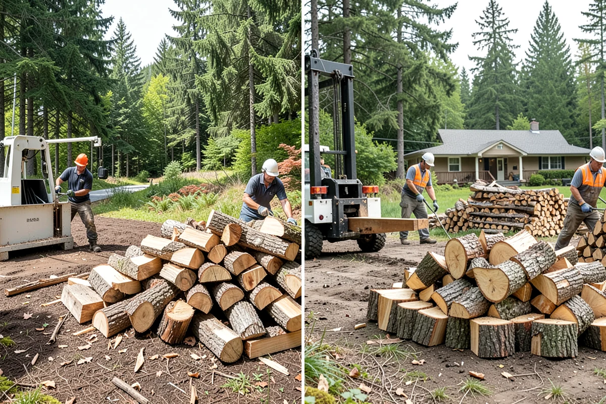 Snowstorm Firewood in Pacific, King County, WA - Confirm your order and target delivery window