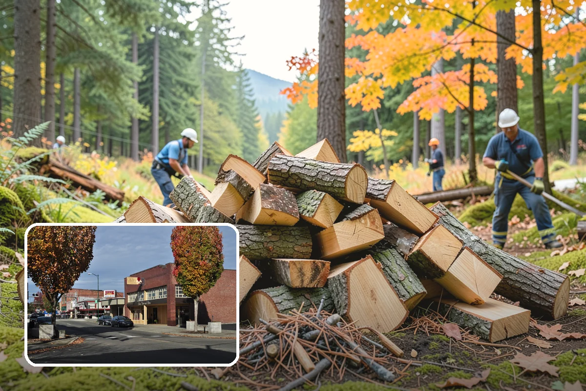 Snowstorm Firewood in Puyallup, Pierce County, WA - Stocks you before roads become impassable