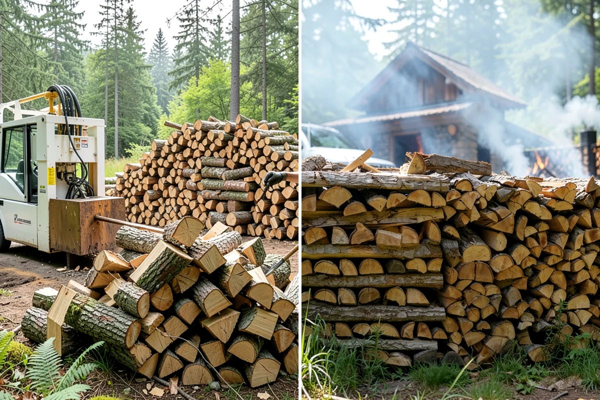 Snowstorm Firewood in Puyallup, Pierce County, WA - Confirm your order and target delivery window
