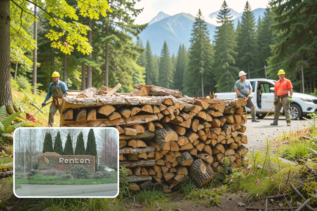 Snowstorm Firewood in Renton, King County, WA - Stocks you before roads become impassable