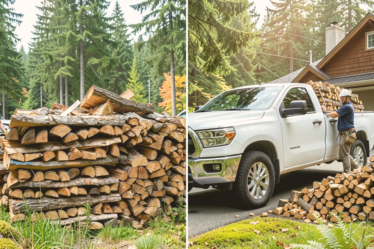 Snowstorm Firewood in Snohomish, Snohomish County, WA - Confirm your order and target delivery window