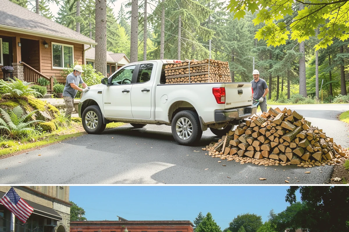 Snowstorm Firewood in Snohomish, Snohomish County, WA - Snow risk peaks in the coldest winter weeks, so ordering the moment snow appears in the forecast is essential.