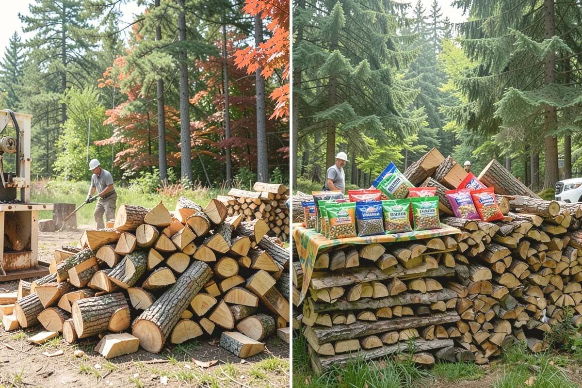 Snowstorm Firewood in Tacoma, Pierce County, WA - Confirm your order and target delivery window