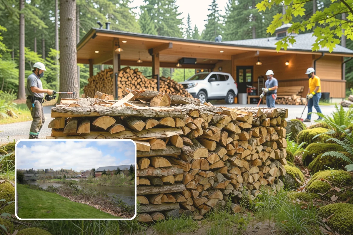 Snowstorm Firewood in Tukwila, King County, WA - Stocks you before roads become impassable