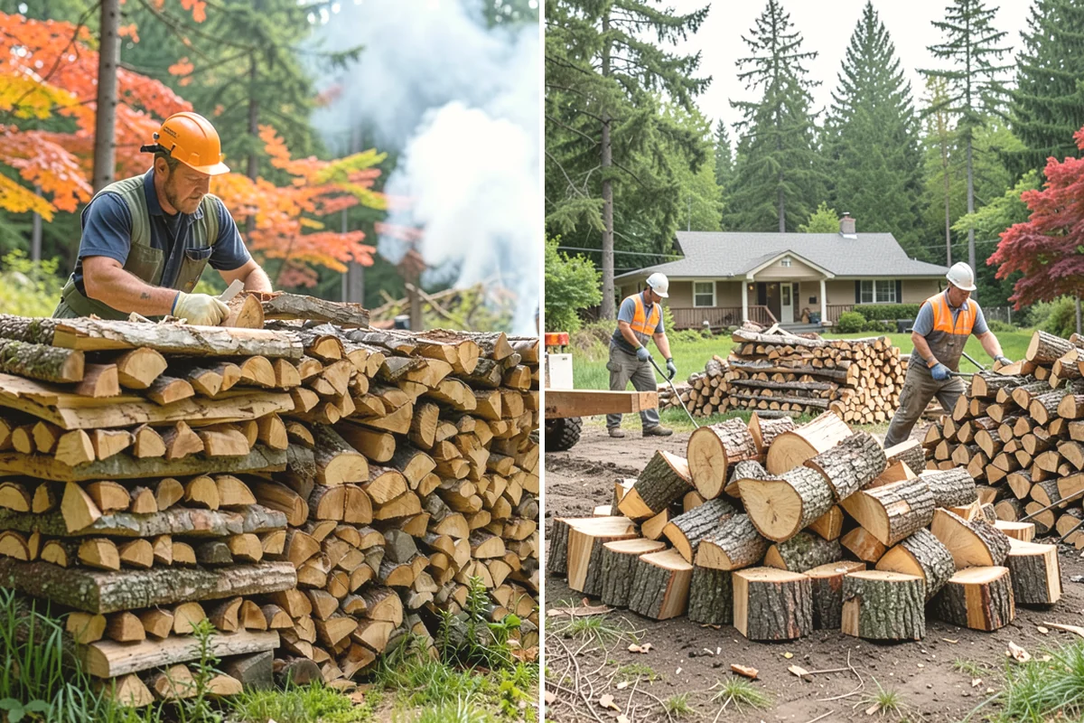 Snowstorm Firewood in Tukwila, King County, WA - Confirm your order and target delivery window