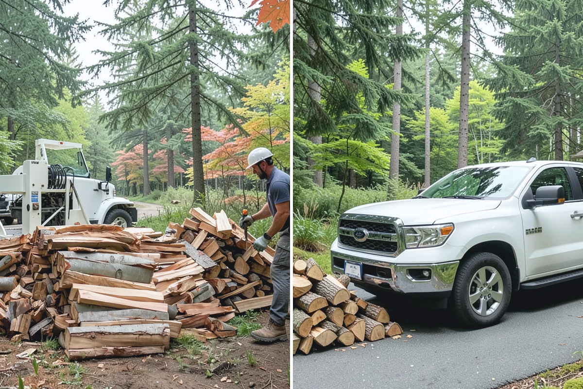 Snowstorm Firewood in Wilkeson, Pierce County, WA - Confirm your order and target delivery window
