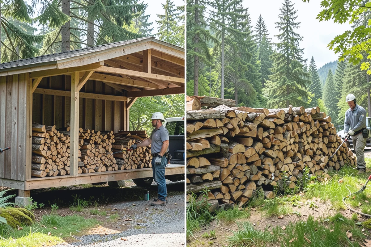 Snowstorm Firewood in Woodinville, King County, WA - Confirm your order and target delivery window