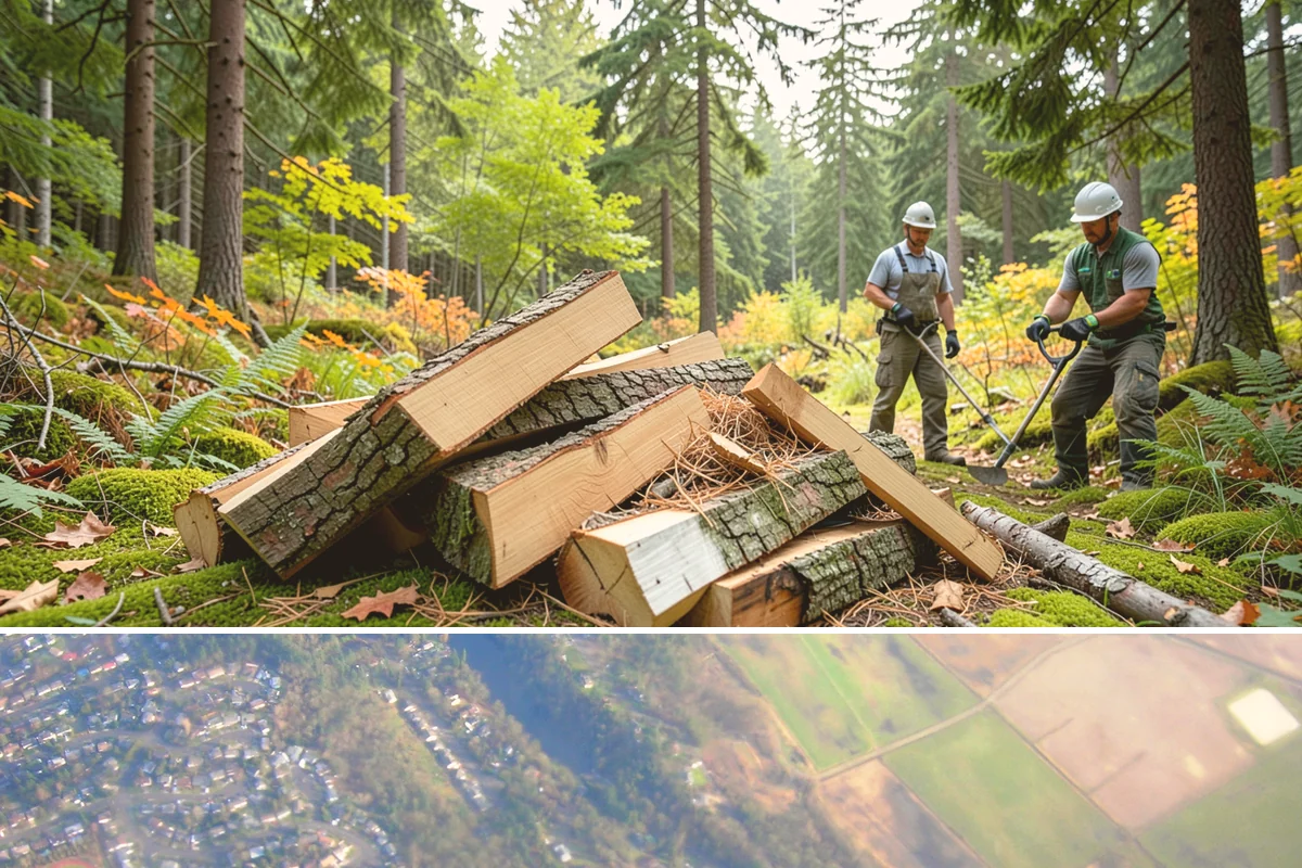 Split Kindling in Algona, King County, WA - Buy split kindling in autumn so you are ready before the first cold snap arrives.