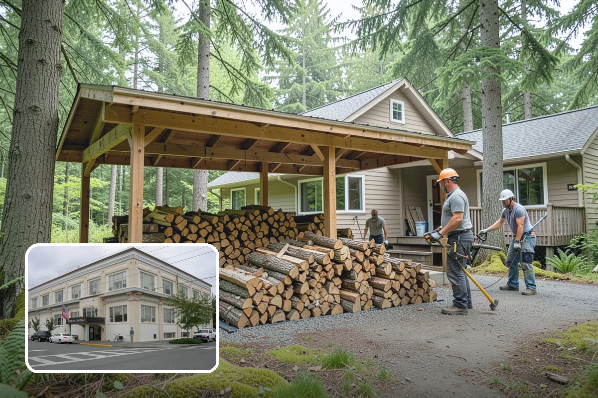 Split Kindling in Anacortes, Skagit County, WA - Uniform thin pieces for predictable lighting