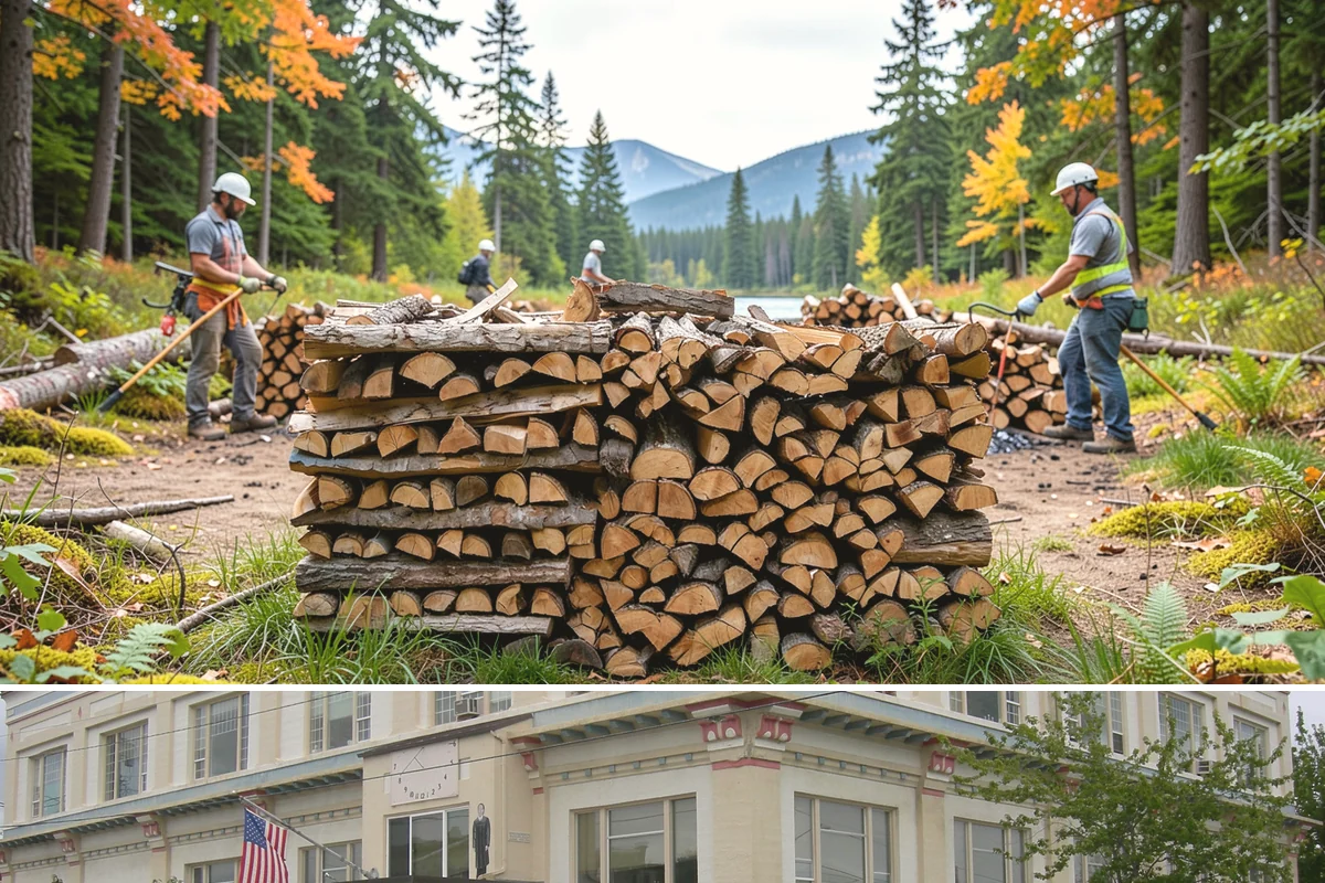 Split Kindling in Anacortes, Skagit County, WA - Buy split kindling in autumn so you are ready before the first cold snap arrives.