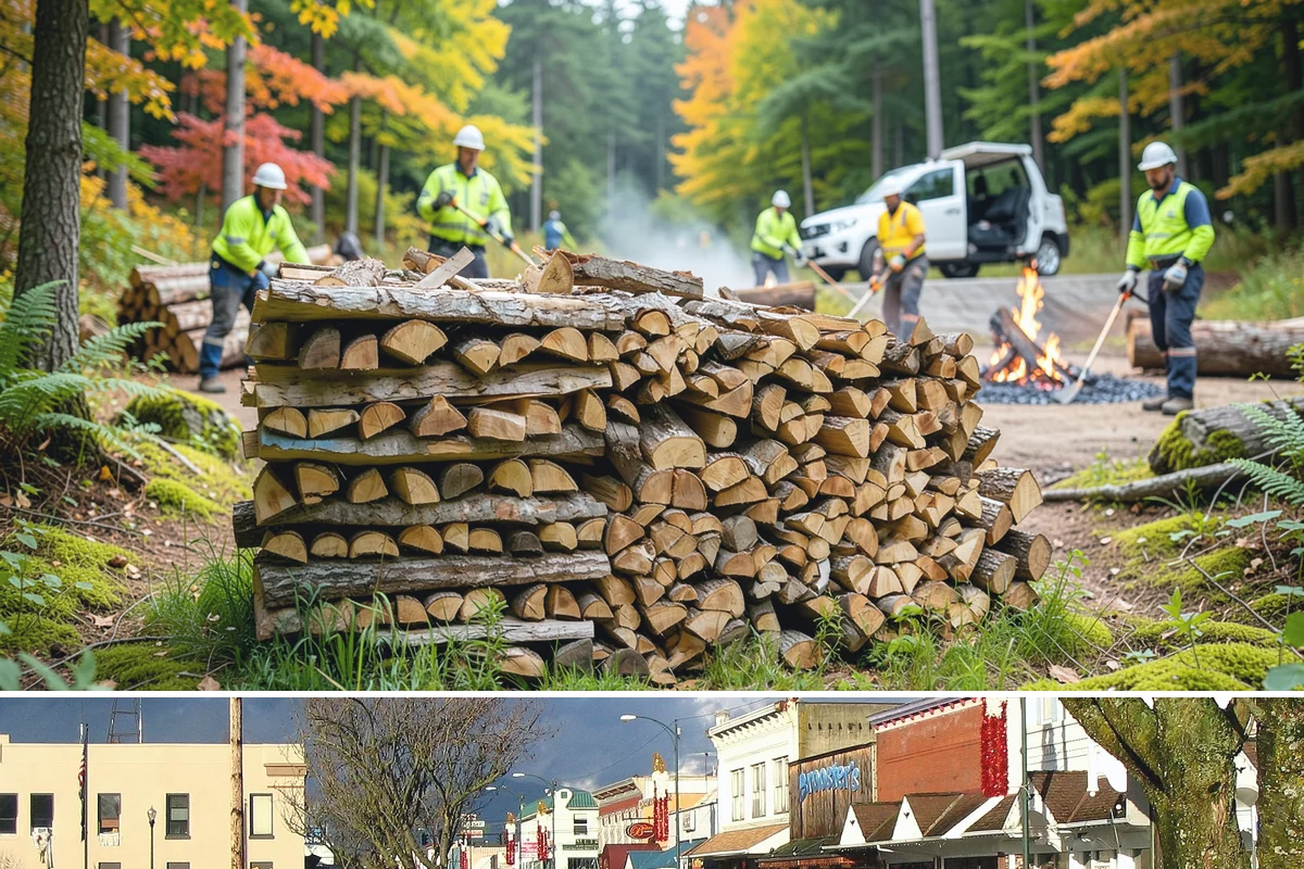 Split Kindling in Arlington, Snohomish County, WA - Buy split kindling in autumn so you are ready before the first cold snap arrives.
