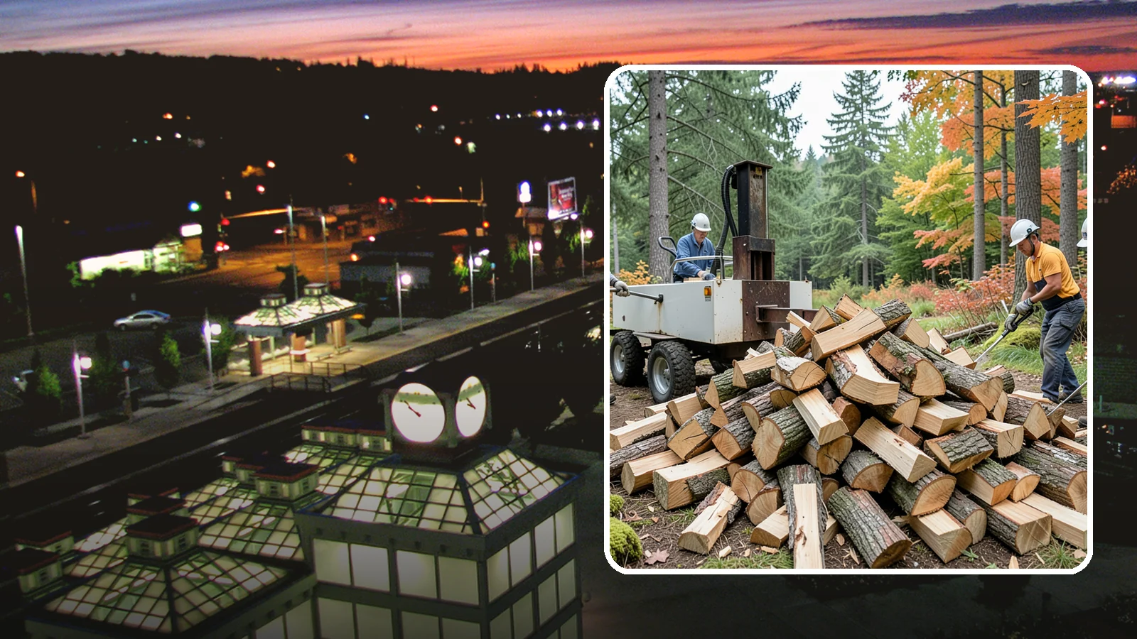 Split Kindling in Auburn, King County, WA - Hand-split kindling cut to a uniform thin profile for reliable ignition in wet weather.