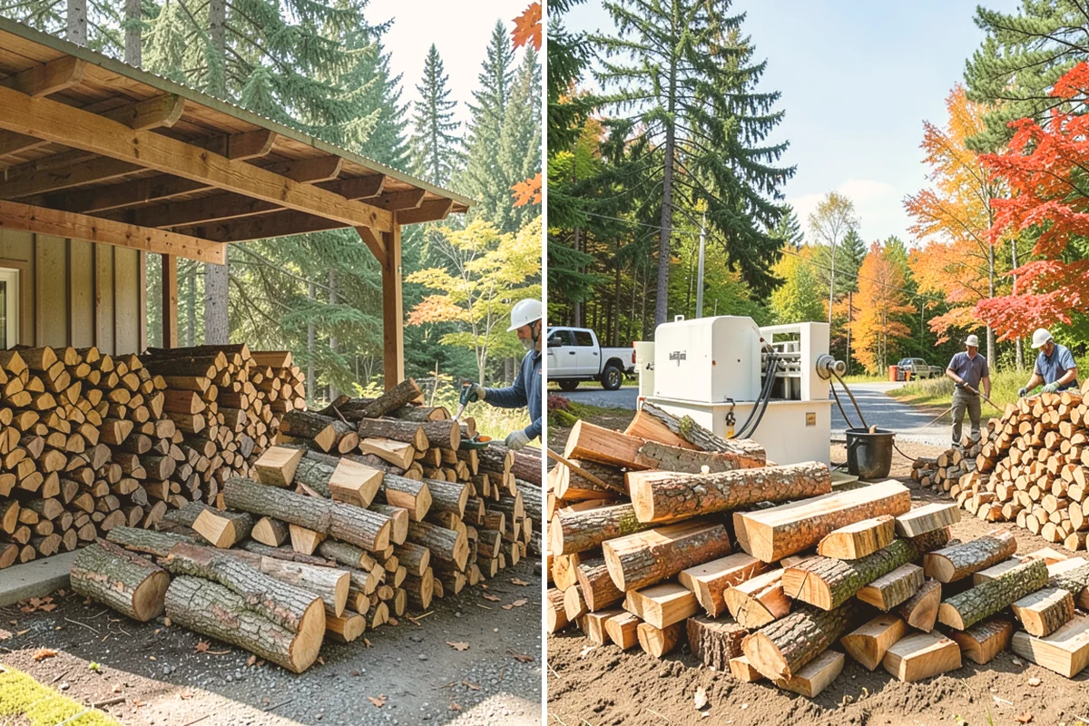 Split Kindling in Bellevue, King County, WA - Review your preferred piece size and volume