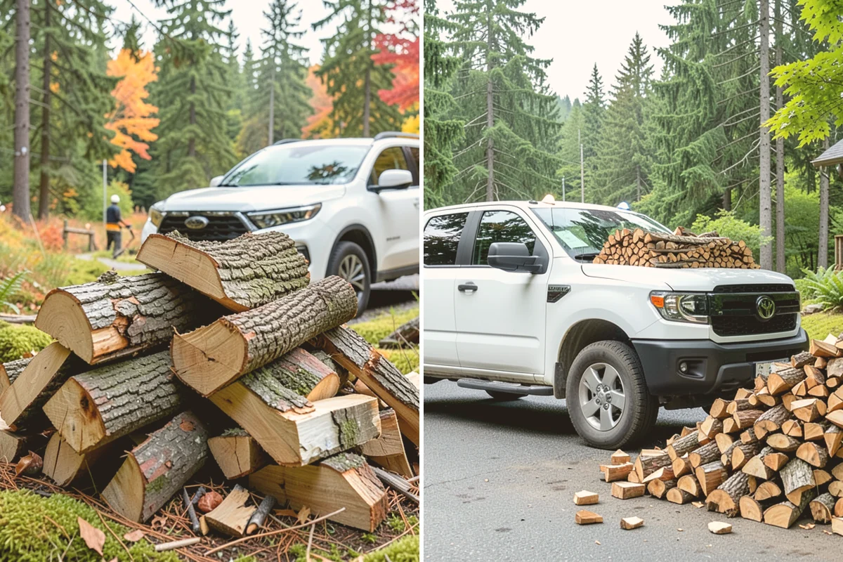 Split Kindling in Bothell, King County, WA - Review your preferred piece size and volume