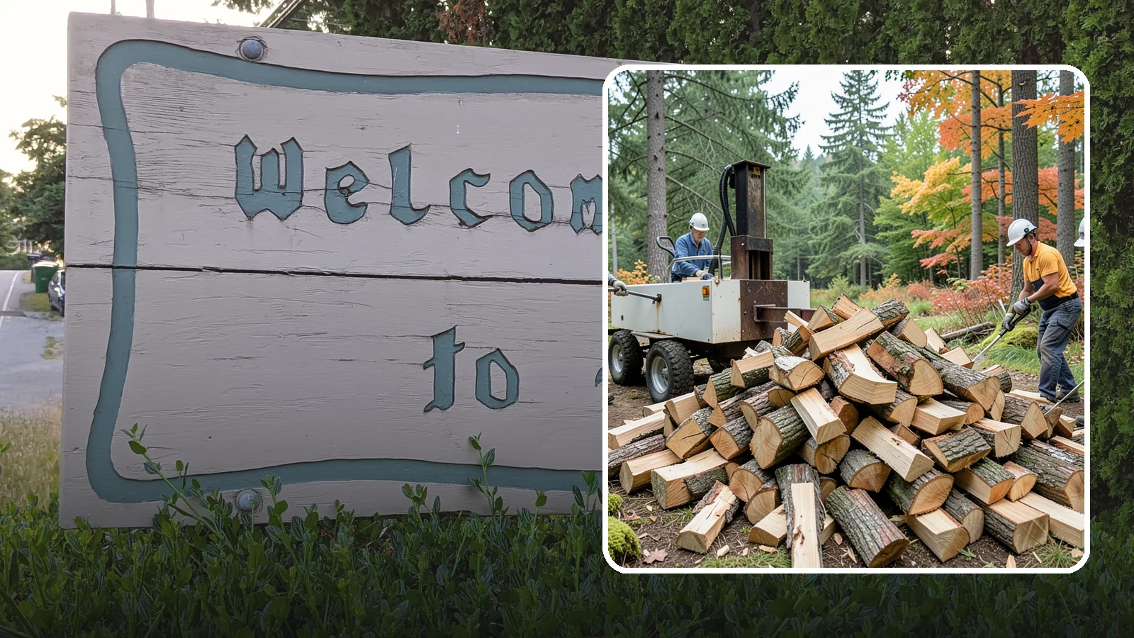 Split Kindling in Brier, Snohomish County, WA - Hand-split kindling cut to a uniform thin profile for reliable ignition in wet weather.