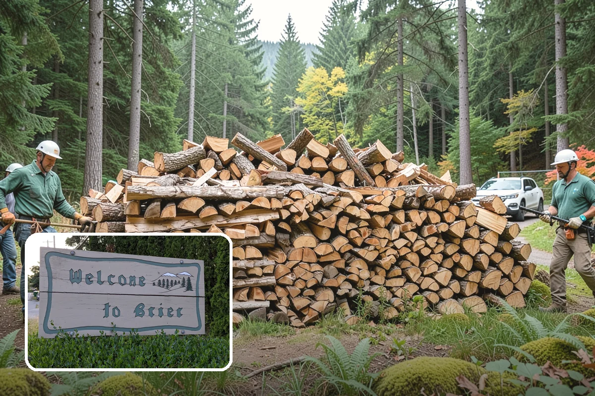 Split Kindling in Brier, Snohomish County, WA - Uniform thin pieces for predictable lighting