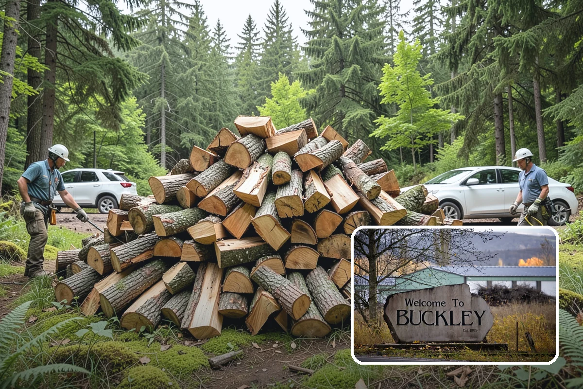 Split Kindling in Buckley, Pierce County, WA - Uniform thin pieces for predictable lighting