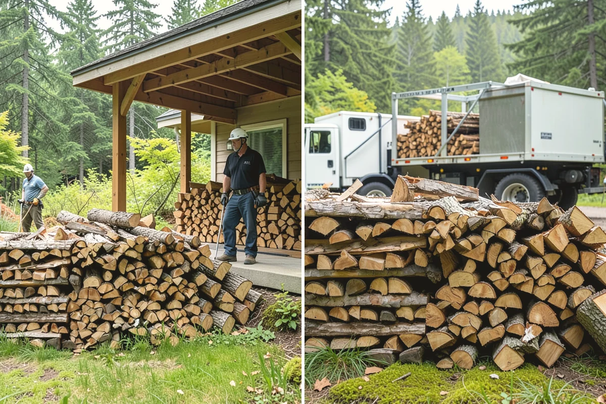 Split Kindling in Burien, King County, WA - Review your preferred piece size and volume