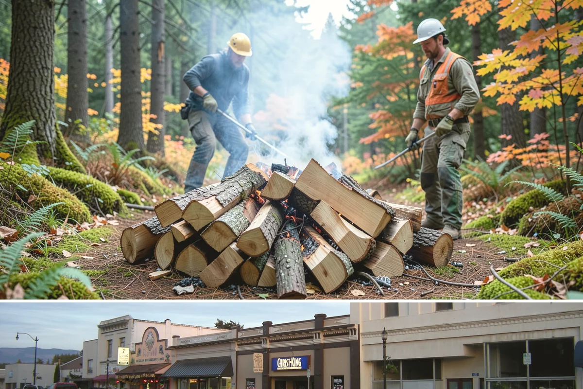 Split Kindling in Burlington, Skagit County, WA - Buy split kindling in autumn so you are ready before the first cold snap arrives.