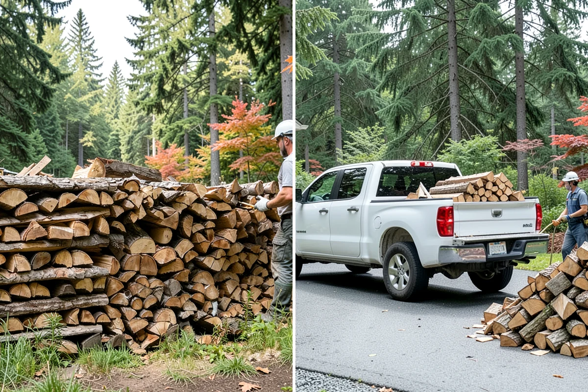 Split Kindling in Clyde Hill, King County, WA - Review your preferred piece size and volume