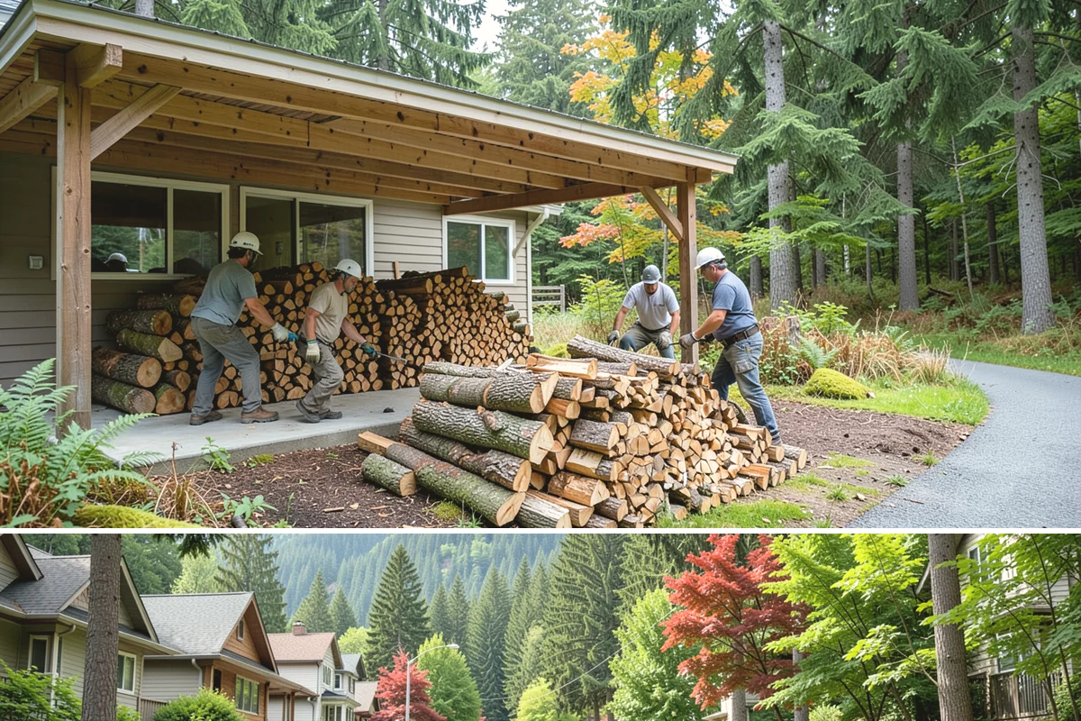 Split Kindling in Darrington, WA - Buy split kindling in autumn so you are ready before the first cold snap arrives.