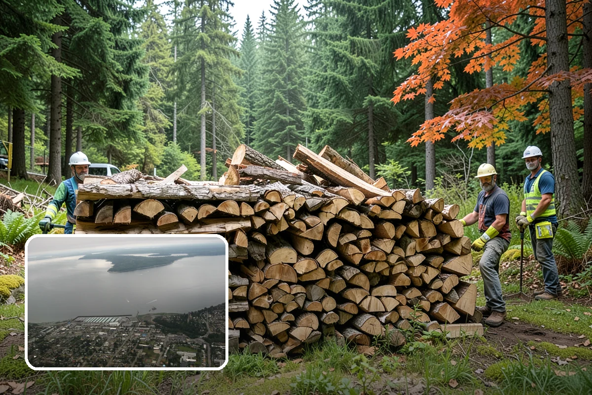 Split Kindling in Des Moines, King County, WA - Uniform thin pieces for predictable lighting