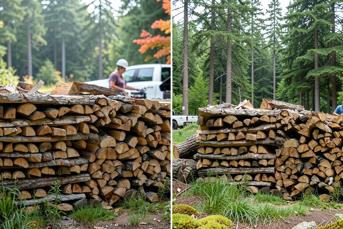 Split Kindling in DuPont, Pierce County, WA - Review your preferred piece size and volume