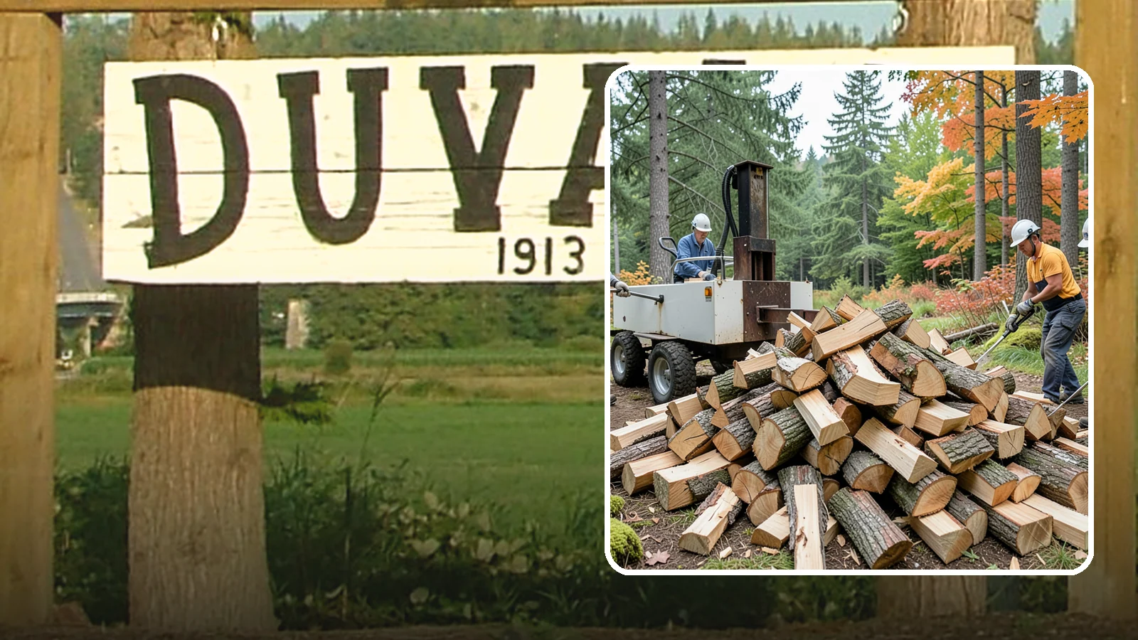 Split Kindling in Duvall, King County, WA - Hand-split kindling cut to a uniform thin profile for reliable ignition in wet weather.