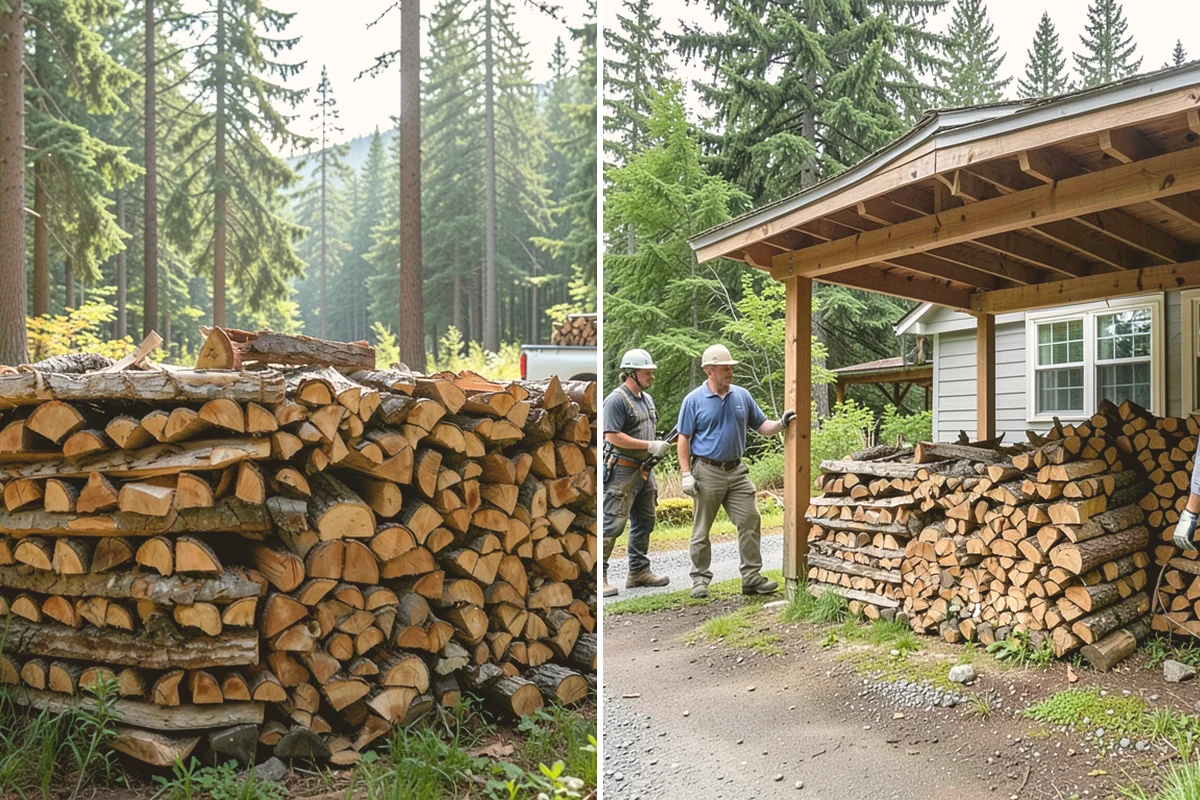 Split Kindling in Edmonds, Snohomish County, WA - Review your preferred piece size and volume