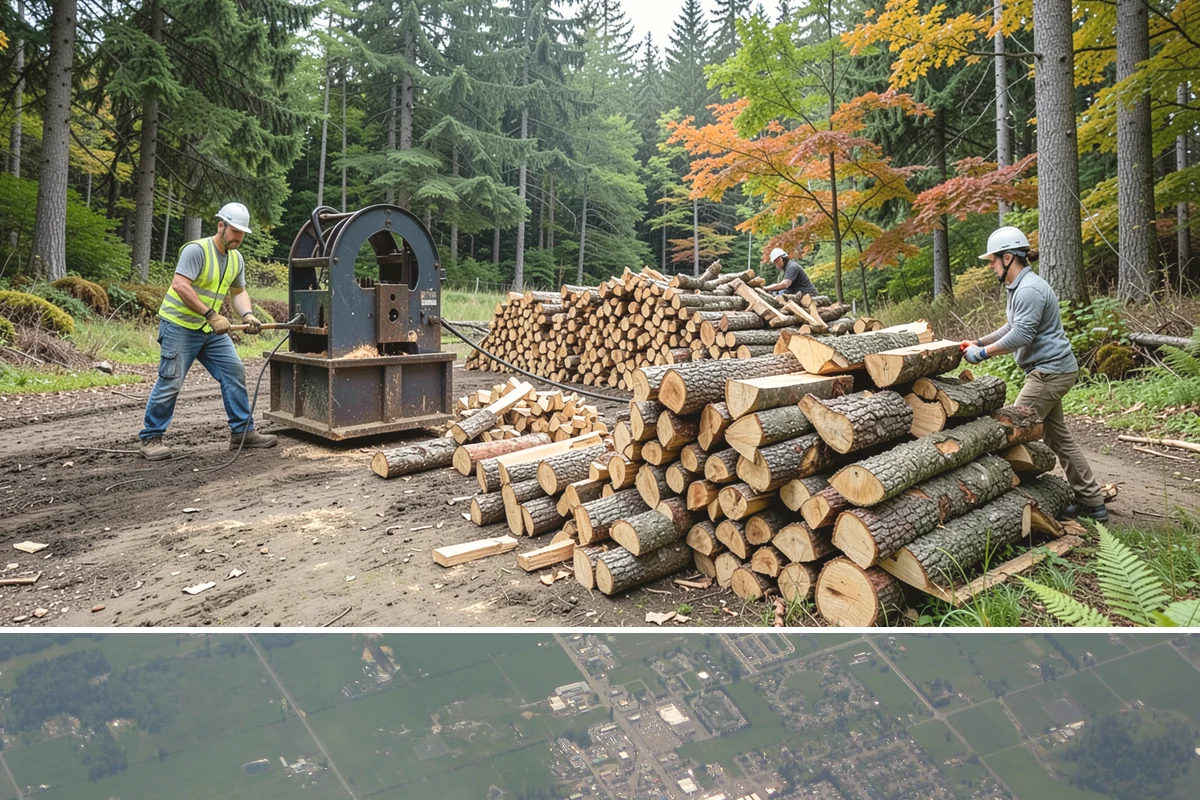 Split Kindling in Enumclaw, King County, WA - Buy split kindling in autumn so you are ready before the first cold snap arrives.