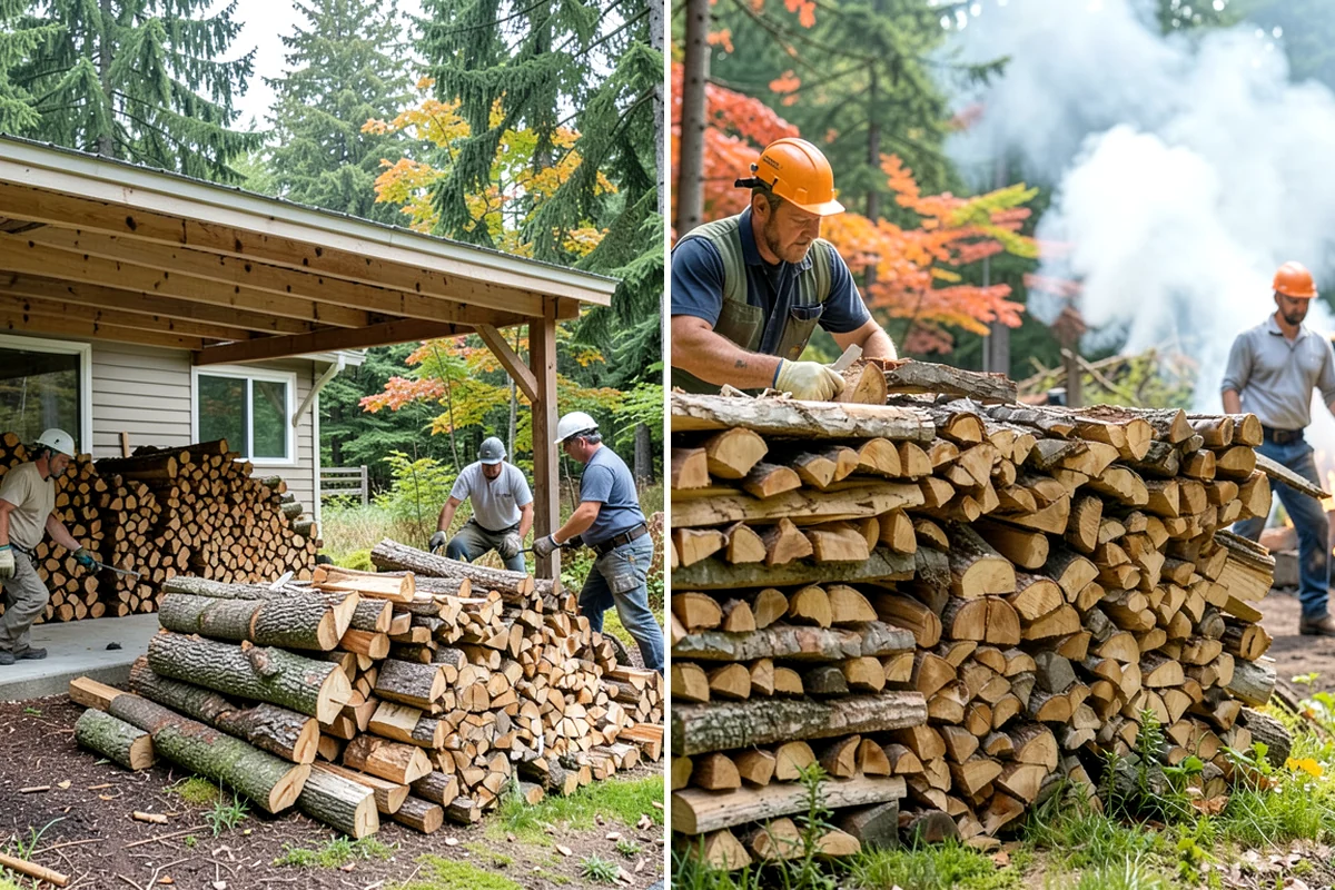 Split Kindling in Federal Way, King County, WA - Review your preferred piece size and volume