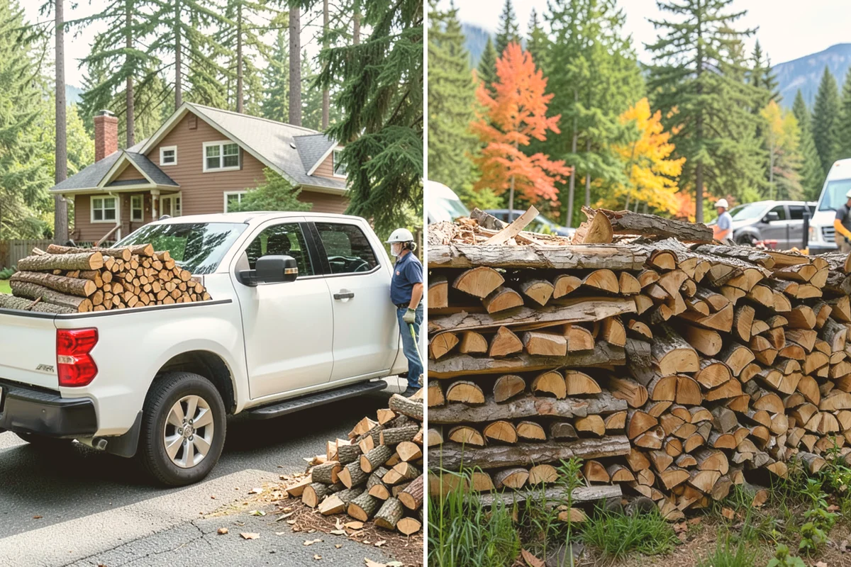 Split Kindling in Fife, Pierce County, WA - Review your preferred piece size and volume