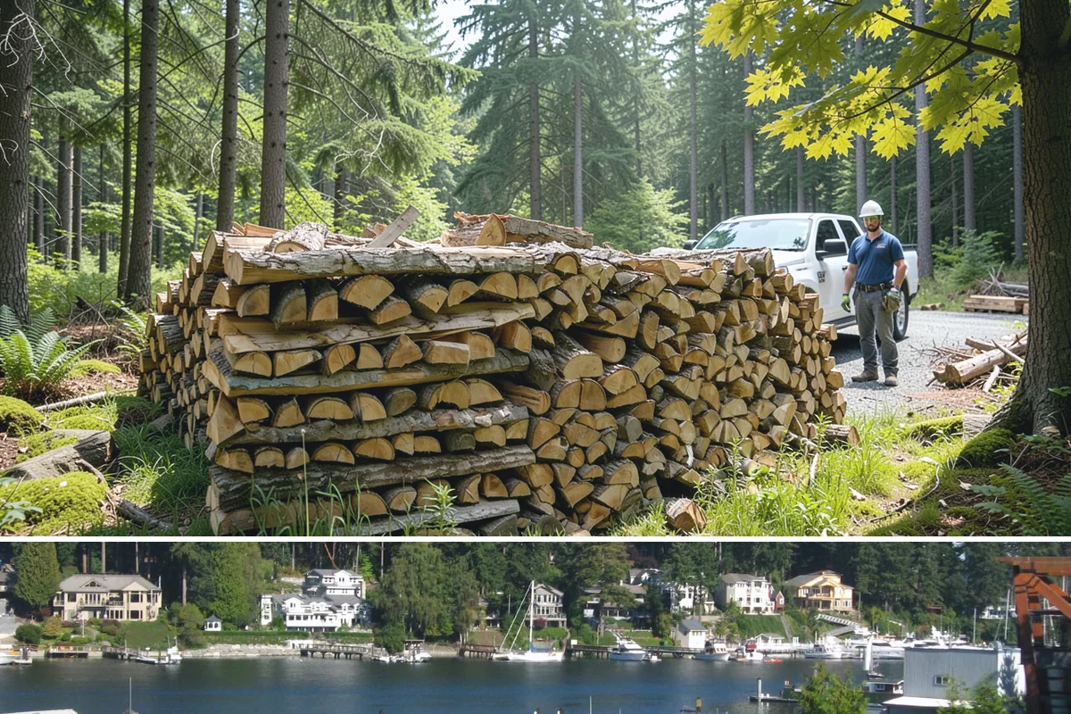 Split Kindling in Gig Harbor, Pierce County, WA - Buy split kindling in autumn so you are ready before the first cold snap arrives.