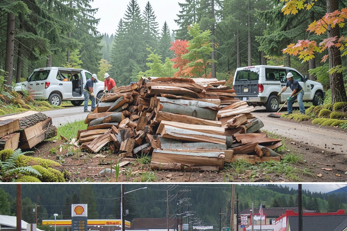 Split Kindling in Granite Falls, Snohomish County, WA - Buy split kindling in autumn so you are ready before the first cold snap arrives.