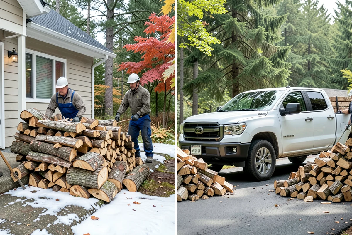Split Kindling in Hunts Point, King County, WA - Review your preferred piece size and volume